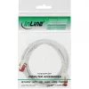 InLine Patch kabel S/FTP PiMF Cat.6 250MHz miedź bezhalogenowy biały 2m