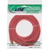 InLine Patch kabel S/FTP PiMF Cat.6 250MHz miedź bezhalogenowy czerwony 5m