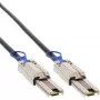 Kabel InLine SAS, Mini-SAS 26-pin SFF-8088 na Mini-SAS 26-pin SFF-8088, 2 m