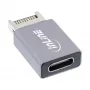 Adapter InLine USB 3.2, wewnętrzny męski panel przedni USB-E na żeńskie USB-C