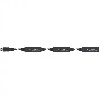 InLine Przedłużacz aktywny USB 3.2 Gen.1, USB-A męski na USB-C żeński, 10 m