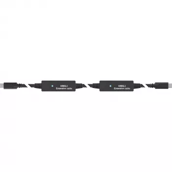 Aktywny kabel InLine USB 3.2 Gen.1, USB-C męski na USB-C męski, 10m