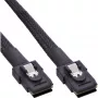 InLine Kabel SAS wewn. Mini-SAS SFF-8087 do Mini-SAS SFF-8087, z Sideband, 0,75 m