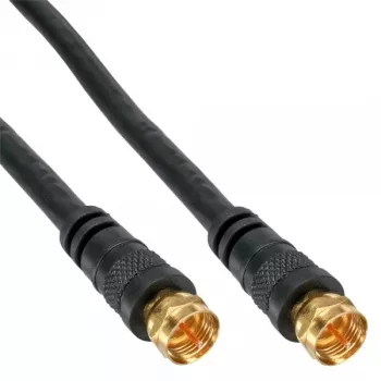 Kabel SAT Premium InLine 69315P 15m 2x ekranowany 2x F-męski czarny