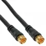 Kabel SAT Premium InLine 69315P 15m 2x ekranowany 2x F-męski czarny