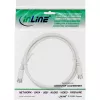 Kabel SAT InLine 2x ekranowany ultra niskie straty 2x wtyk F >75 dB biały 7 m