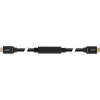 InLine, aktywny kabel HDMI High Speed z Ethernetem, M/M, czarny, pozłacane styki, 30 m