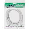 InLine kabel antenowy 2x shielded ultra low loss >75dB biały 10m