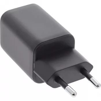 Zasilacz USB InLine, ładowarka, USB-A + USB Type-C, 33W, PD + QC