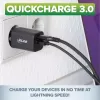 Zasilacz USB InLine, ładowarka, USB-A + USB Type-C, 33W, PD + QC