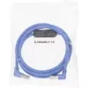 InLine Patch kabel two side down kątowy, S/FTP (PiMf), Cat.6, PVC, niebieski, 1,6 m