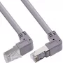 Kabel krosowy InLine podniesiony/opuszczony, S/FTP (PiMf), kat. 6, PVC, miedź, szary, 2,67 m