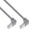 Kabel krosowy InLine podniesiony/opuszczony, S/FTP (PiMf), kat. 6, PVC, miedź, szary, 2,67 m