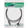 Kabel InLine Micro USB 2.0 USB typ A męski / Micro-B męski, kątowy, czarny, 1,5 m