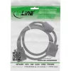 InLine S-VGA Extension kabel 15HD male / female Czarny 0.5m