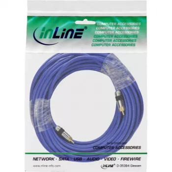 InLine Premium kabel audio RCA 1x RCA męski / męski pozłacany 10m