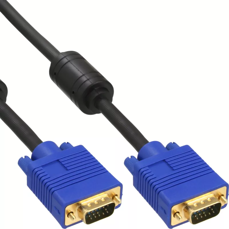 InLine S-VGA kabel Premium 15HD męski / męski czarny 7m