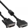 Kabel InLine DVI-D 24+1 M/Ż, Dual Link, 2 rdzenie ferrytowe, 2m