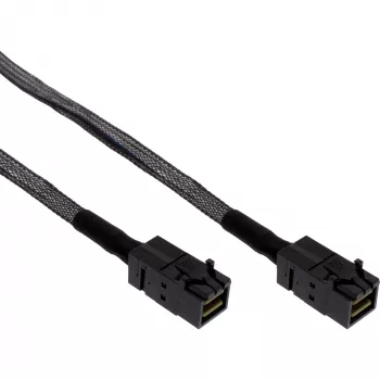 InLine Mini SAS HD kabel SFF-8643 to SFF-8643 with Sideband 0.5m
