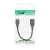 adapter kablowya InLine Micro USB 3.0 OTG, wtyk Micro B na gniazdo USB Type A, 0,15 m