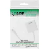 InLine Mini DisplayPort męski / DVI-D 24+1 Adapter żeński biały, 0.15m