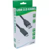 Kabel InLine USB 2.0, USB-C męski / USB-A męski, czarny, 5m
