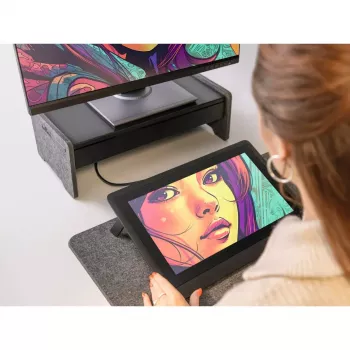 Uchwyt do monitora Durable 508158 wolnostojący udźwig 10 kg z regulacją wysokości