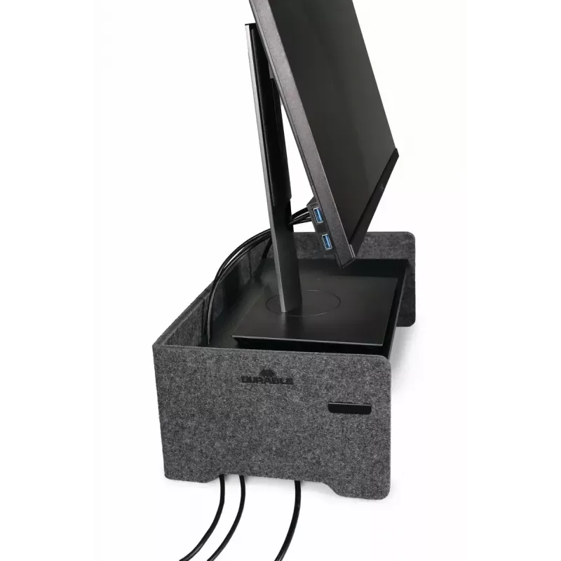 Uchwyt do monitora Durable 508158 wolnostojący udźwig 10 kg z regulacją wysokości