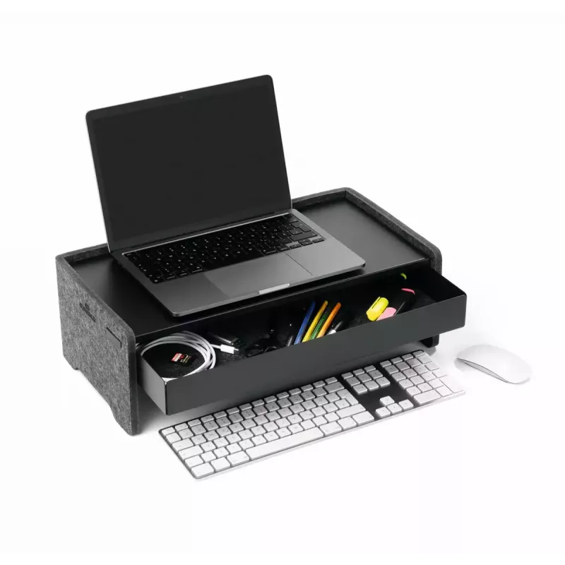 Uchwyt do monitora Durable 508158 wolnostojący udźwig 10 kg z regulacją wysokości