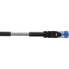 InLine Patch kabel armoured U/FTP Cat.6A RJ-45 30m czarny