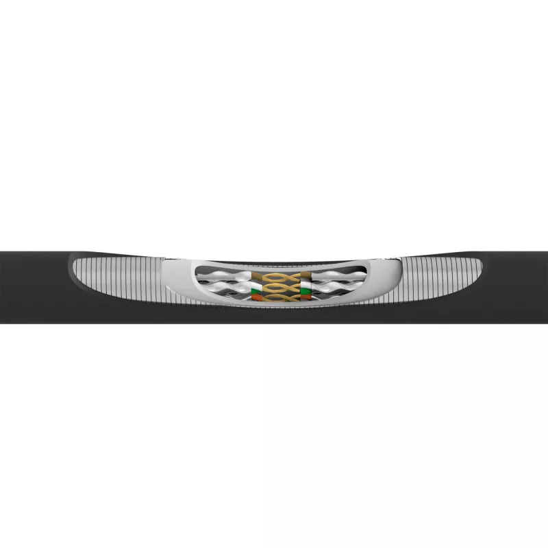 InLine Patch kabel armoured U/FTP Cat.6A RJ-45 30m czarny