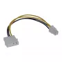 Kabel zasilający płyty głównej InLine 5,25 cala / 4-pin 12 V 0,20 m