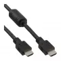 Kabel HDMI High Speed męski + ferryt czarny 1,5m InLine 17611
