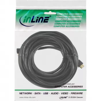 Kabel InLine HDMI mini, High Speed HDMI, AM/CM, pozłacane styki, 0.5m