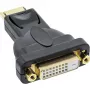 InLine Adapter DisplayPort DisplayPort męski na DVI-D 24+1 żeński czarny