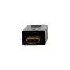 Kabel InLine High Speed HDMI z Ethernetem, AM/DM, super cienki czarny/złoty, 0,3 m