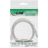 Kabel InLine USB 2.0 Typ A męski / B męski, przezroczysty, 0,3m