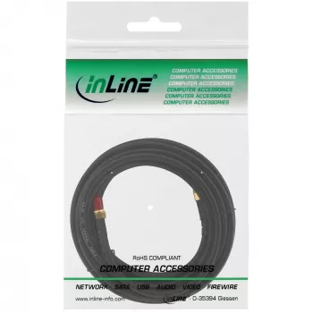 InLine WIFI kabel R-SMA Plug / R-SMA coupling 5m