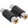 Audio Adapter 2x RCA żeński / żeński InLine 99318