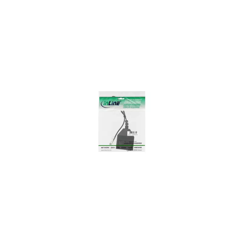 adapter kablowya InLine TAE RJ45 wtyk męski na TAE NFN gniazdo żeńskie 69942