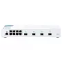 QNAP QSW-M408S przełącznik sieciowy Zarządzalny L2 Gigabit Ethernet (10/100/1000) Biały