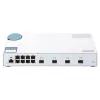 QNAP QSW-M408S przełącznik sieciowy Zarządzalny L2 Gigabit Ethernet (10/100/1000) Biały