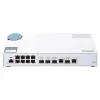 QNAP QSW-M408-2C przełącznik sieciowy Zarządzany L2 10G Ethernet (100/1000/10000) Biały