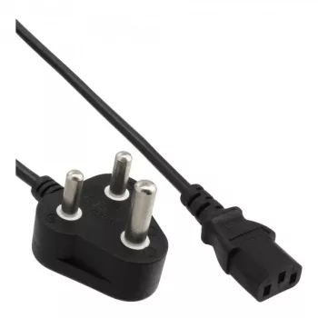 Kabel zasilający InLine 10A Typ M / IEC męski, 1,8 m