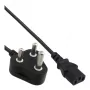 Kabel zasilający InLine 10A Typ M / IEC męski, 1,8 m
