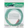 Światłowodowy kabel duplex LC/ST InLine 88502O 50/125µm OM3 2m