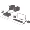 InLine kabel Przełącznik KVM, 2-portowy, Displayport 1.2, 4K, USB, Audio
