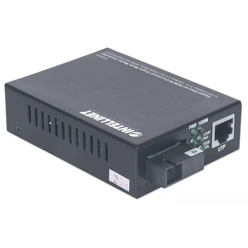 Konwerter mediów Intellinet Gigabit Ethernet WDM Dwukierunkowy 545068