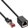 Przedłużacz kabla krosowego InLine, S/FTP (PiMf), kat. 6, bezhalogenowy, 3 m