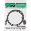 Przedłużacz kabla krosowego InLine, S/FTP (PiMf), kat. 6, bezhalogenowy, 3 m